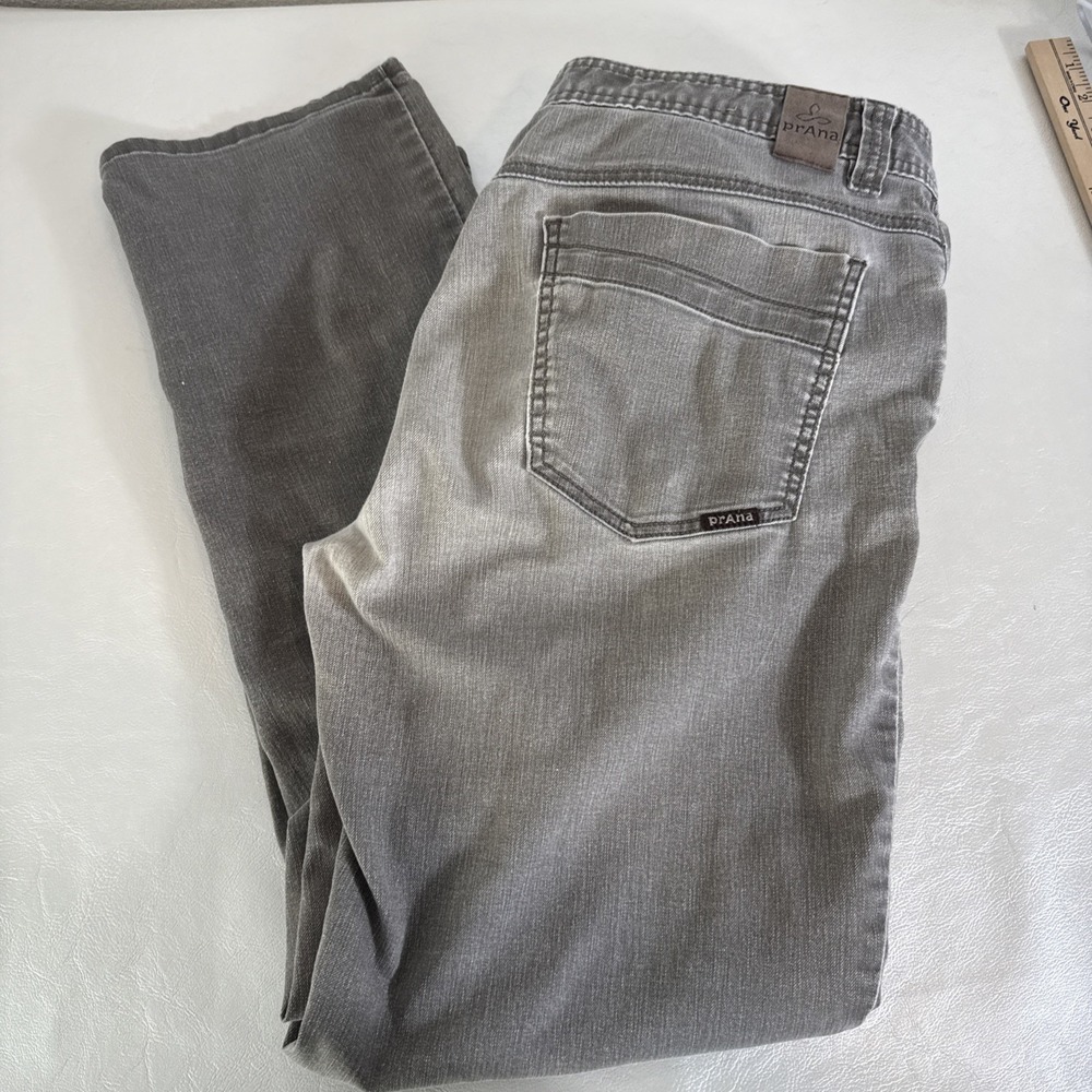 prAna Breathe Slim Fit Jean Stretch Denim Organic Cotton 36x32 READ DESCRIPTION